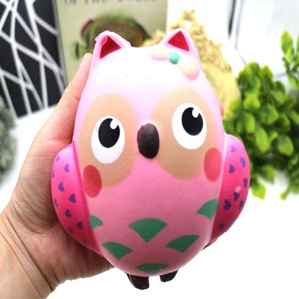 

pu squishy fun crazy poo funny owl animal toys soft slow rebound children toys for boys and girls decompression toys