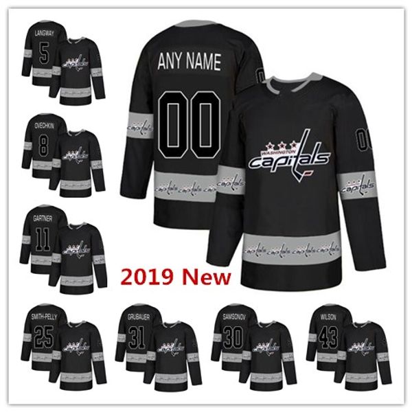

Custom 2019 New Alexander Ovechkin TJ Oshie Braden Holtby Washington Capitals any name any number Men's women Youth hockey stitched jersey