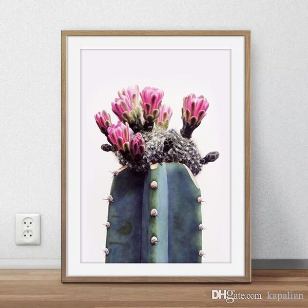 

Art Plant Poster Cactus Wall Decor Pictures Art Print Home Decor Poster Unframe 16 24 36 47 Inches