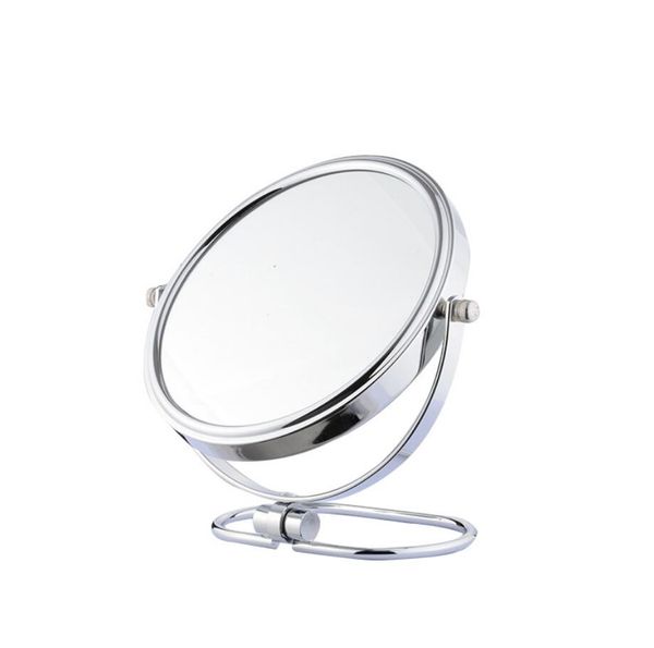 

8 inches folding deskmakeup mirror 3x 5x 7x 10x magnifying double side mirror metal portable travel cosmetic