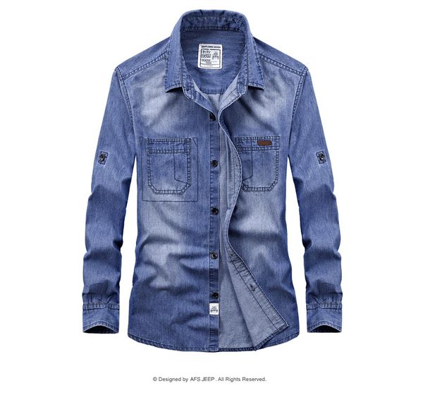 

fashion denim shirt men long sleeve casual shirts men jeans wholesale shirts for male dress camisa masculina clothes 2color plus size 4xl, White;black