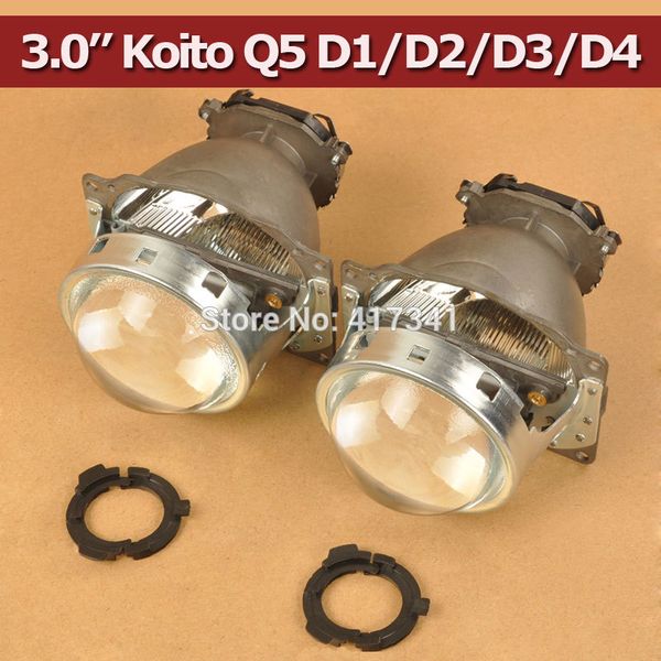 

бесплатная доставка 3.0 koito q5 би-ксеноновые линзы проектора lhd фары d1s d2h d2s d3s d4s яркий hid свет автомобиля дооснащение
