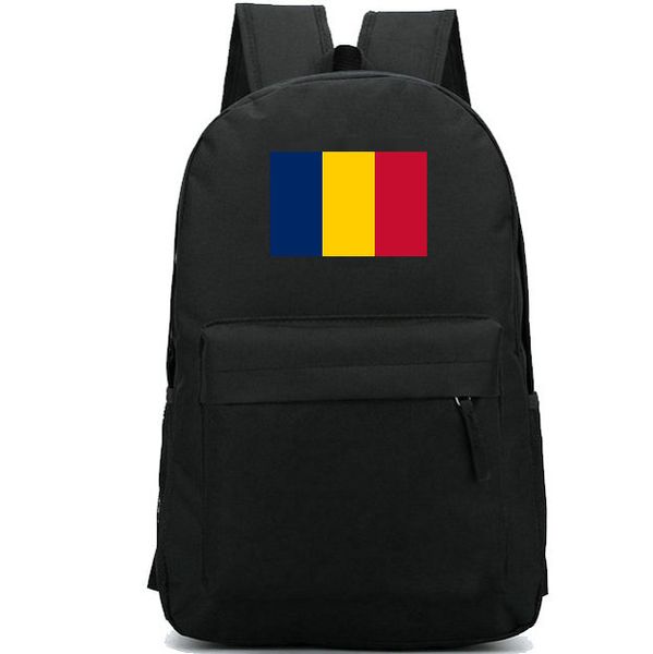 

chad flag backpack africa state day pack national banner school bag leisure packsack good rucksack sport schoolbag outdoor daypack