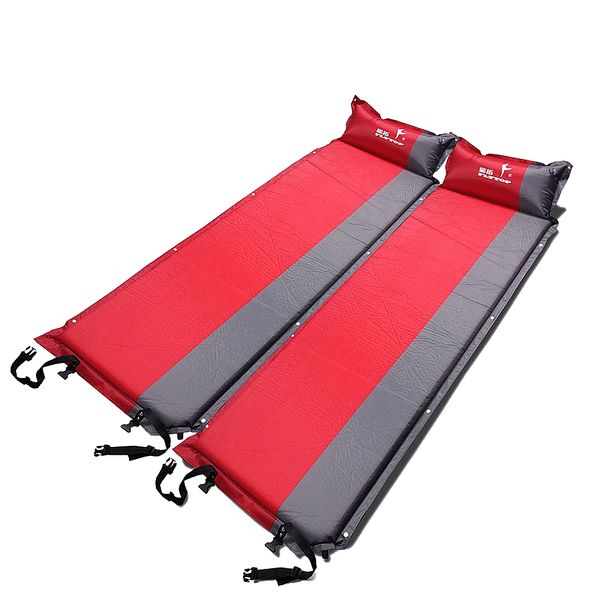 Толщиной 5 см открытый кемпинг мат автоматическая надувной матрас сплайсированные самонадувающийся матрас палатка кровать