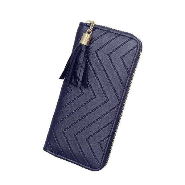 

maison fabre womens wallet carteira long wallet leather holder lady purse handbag wavy lines bag drop shipping csv o1022#25, Red;black