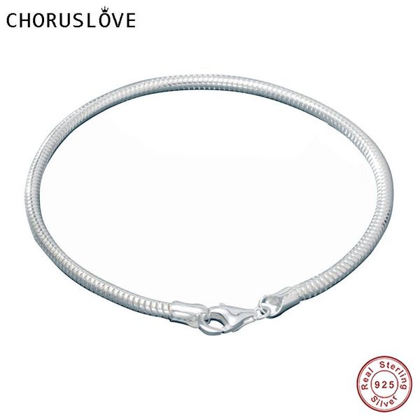 

choruslove new 925 sterling silver european charm bracelets with lobster clasp for women birthday gift, Golden;silver