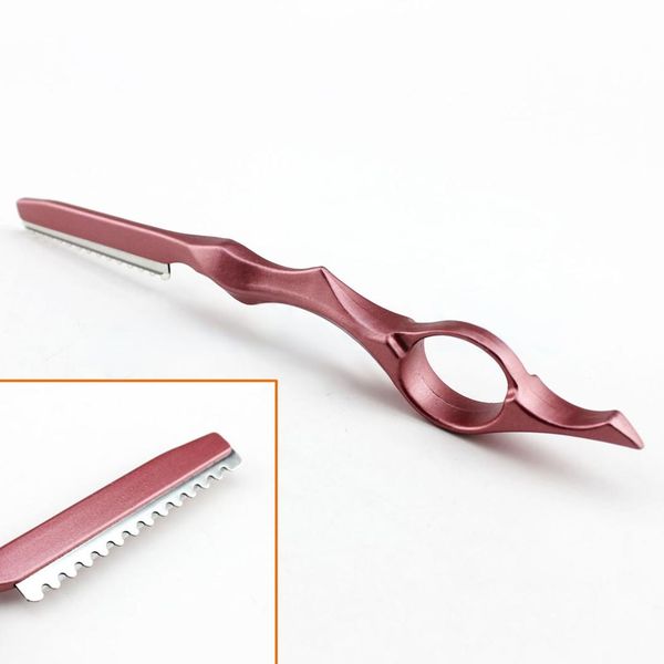 

new stylist barber knife hairdressing thinning shaving hair cutting razor stainless hair removal tools