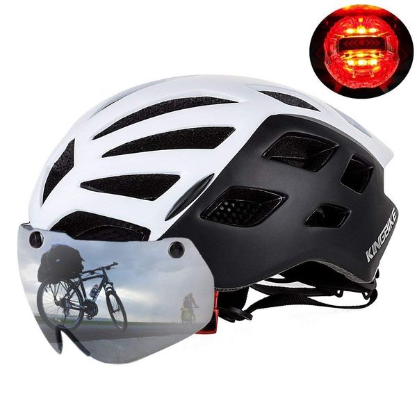 

kingbike bicycle helmet eps insect net road mtb bike windproof lenses integrally-molded light helmet cycling ciclismo