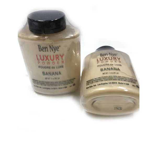 

ben nye luxury powder pouder de luxe banana loose powder 3oz/85g dhl ing