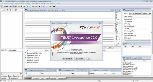 

tems investigation 20 (ti20)& tems discovery 12.1.4 gls lic (lock pc ) full functions ti20 td12 +support volte / ca/ iot ..ect testing