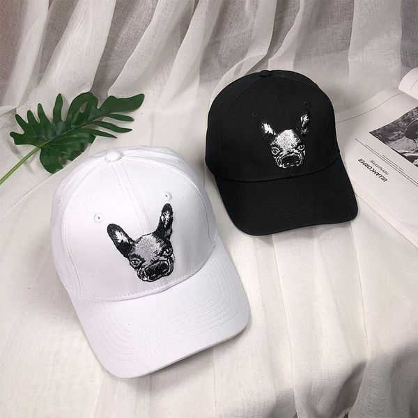 

hat female summer wild hipster cartoon embroidery baseball cap outdoor sunscreen sunshade soft cap, Blue;gray