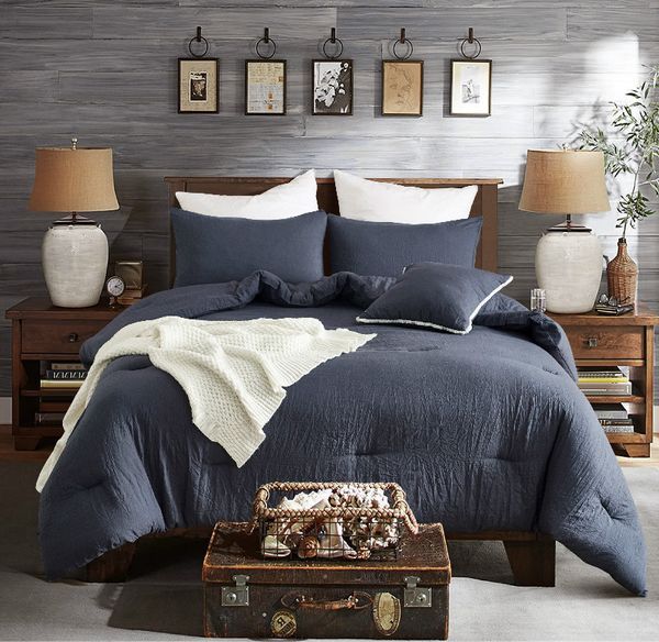 2018 New Released Comforters Set In 4 Solid Colors Comforter And