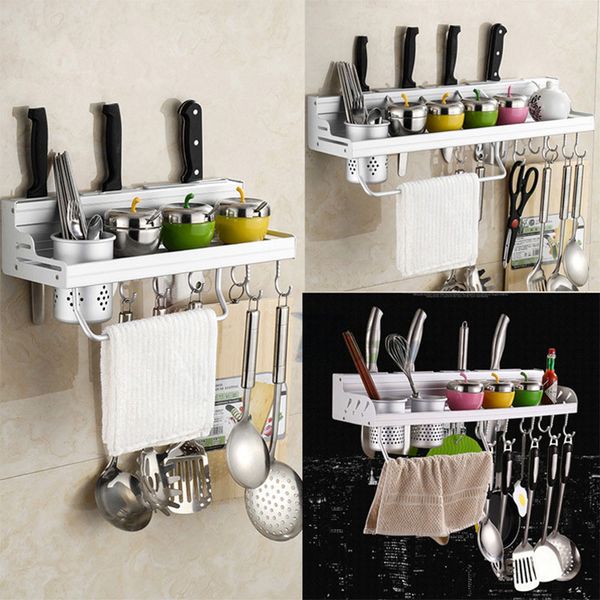 2019 Stainless Steel Kitchen Rack Kitchen Shelf Cooking Utensil