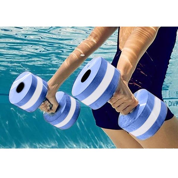 

brand new eva floating dumbbell water aerobics aquatic barbell swimming water yoga durable sport fitness exercise equipment