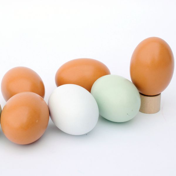 

easter wooden egg kid pretend play toy kitchen food children christmas easter learning education games gift