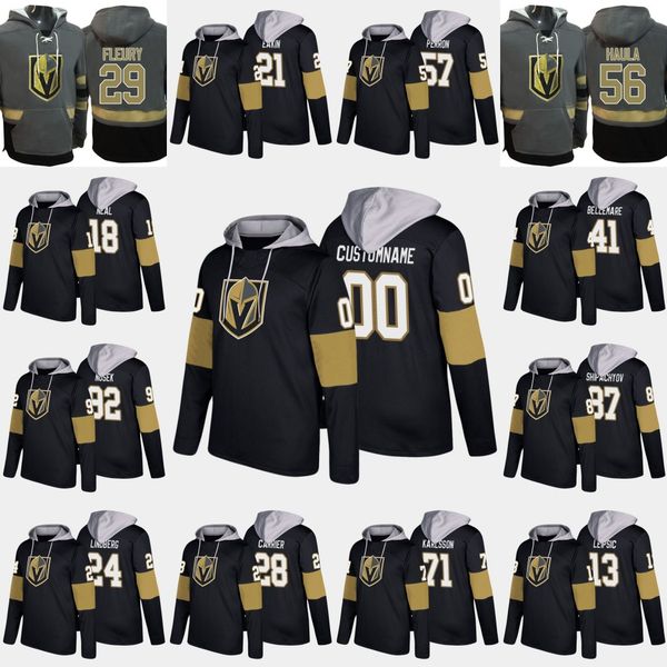 

Vegas Golden Knights Hockey Hoodie David Perron James Neal Cody Eakin Marc-Andre Fleury Brendan Leipsic Erik Haula William Karlsson Jerseys