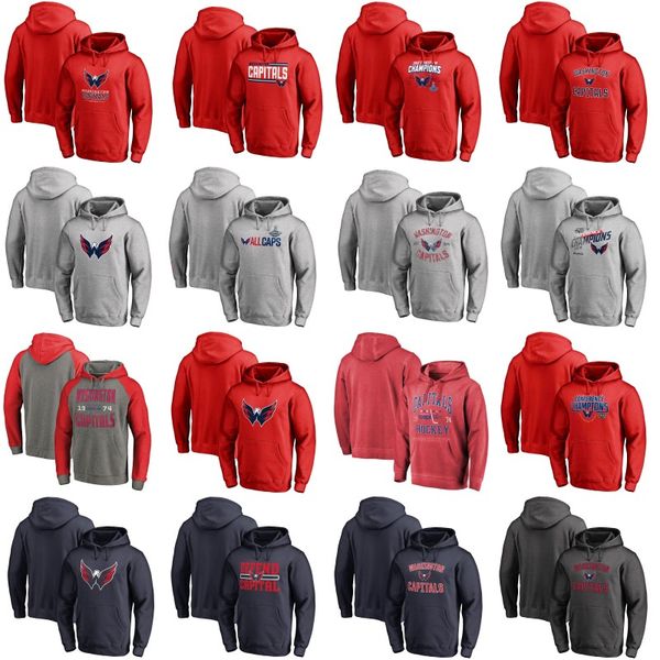 

2018 Stanley Cup Champion Patch Mens Womens Youth Washington Capitals Pullover Hoodie 100% Stitched Hockey Jerseys Sweatshirt Mix Order