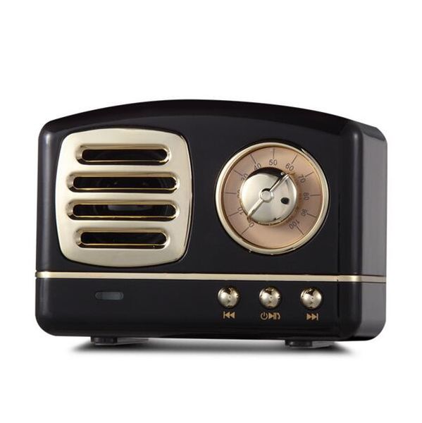 

retro radio hifi speaker wireless bluetooth stereo mini computer speakers outdoor subwoofer super bass sound box fm radio 100pcs