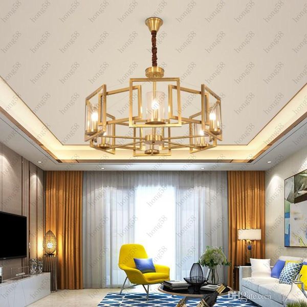 Modern Led Double Spiral Gold Chandelier Lighting For Foyer Stair