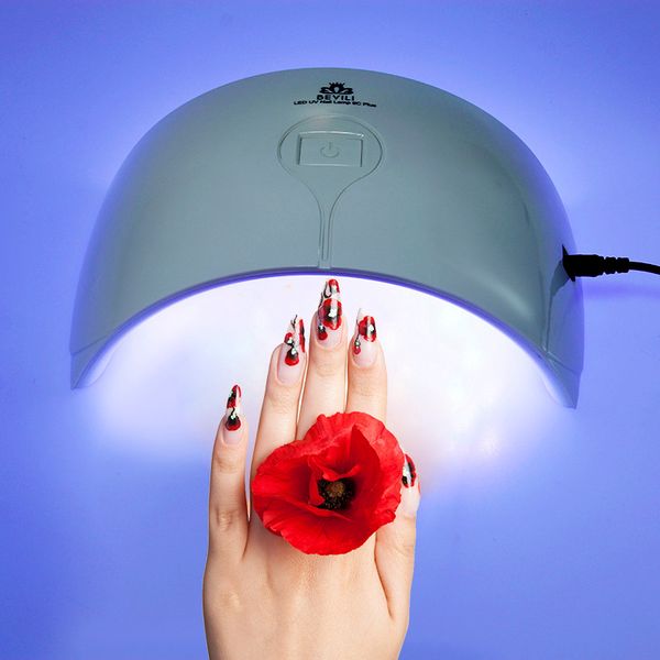 

24w led nail dryer upgraded and button nail lamp 15 leds infrared lamp for gel