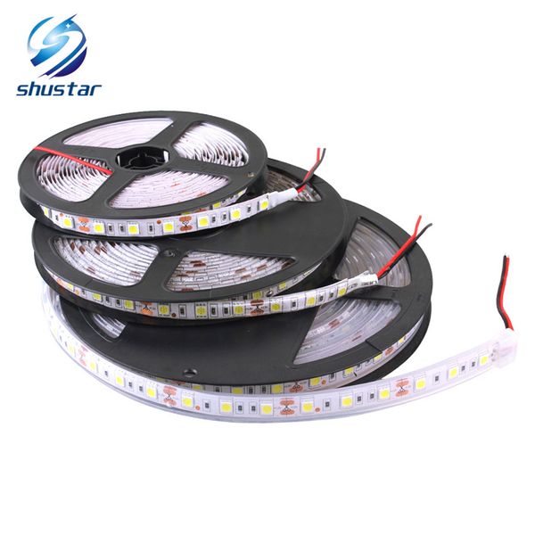 

свет 60led/m прокладки 5050 smd 12v сид гибкий,5m водоустойчивые прокладки 300led сид,белый,белый теплый,голубой,зеленый,красный,желтый цвет