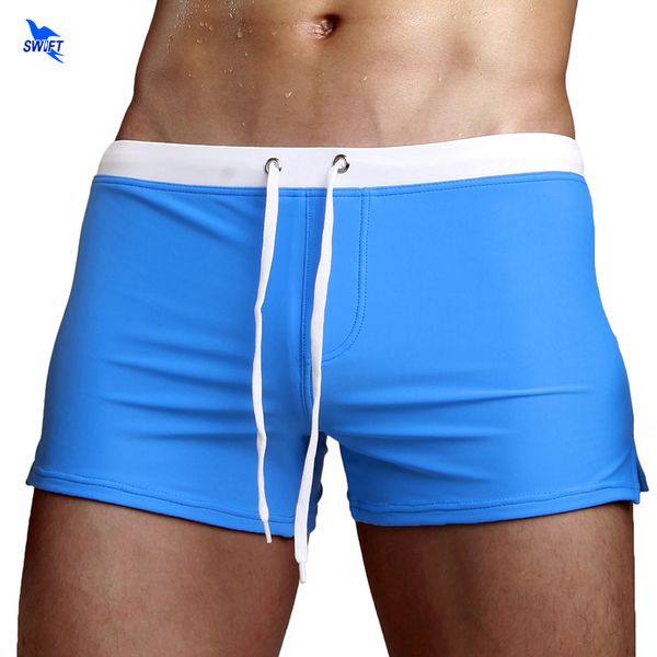 

brand new men swimwear men's swimsuits surf board beach wear man swimming trunks boxer shorts swim suits gay pouch zipper pocket