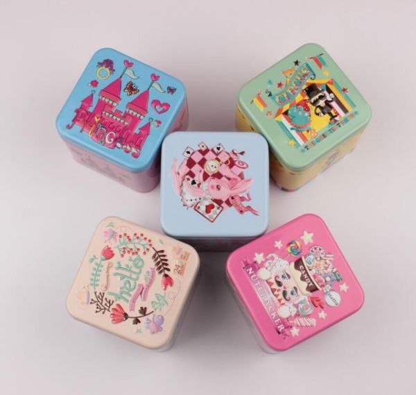 

мода оголовье цветок лук мультфильм дети розовый аксессуары для волос резинки девочка подарок лента для волос с жестяной коробке