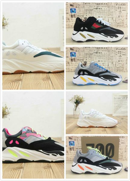 

new 2018 boots sports shoes kanye west wave runner 700 running shoes waverunner men women running shoes