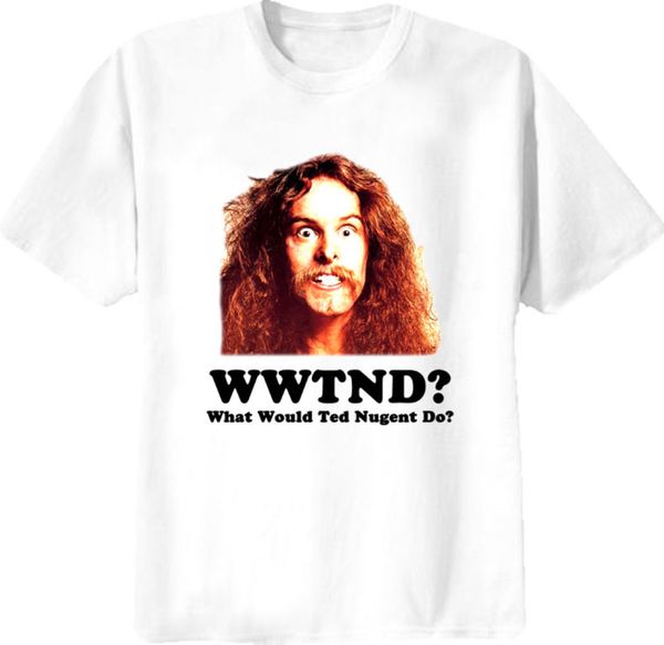 What Would Ted Nugent Do T Shirt 2018 New Pure Cotton Short