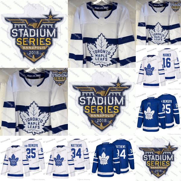 

Women Youth Men 2018 Stadium Series Toronto Maple Leafs Mitch Marner Auston Matthews William Nylander Nazem Kadri Morgan Rielly Jerseys