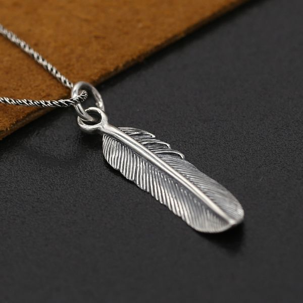 

s925 sterling silver takahashi goro jewelry vintage retro thai silver female handmade eagle wings feathers pendant pendant