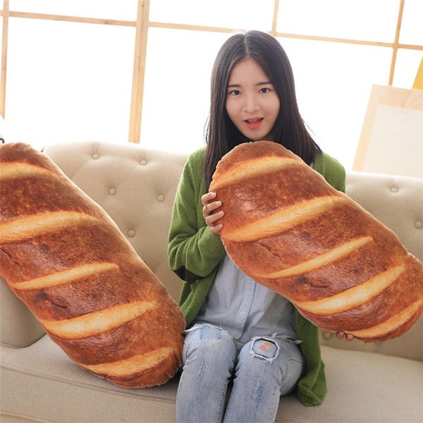 

bookfong stuffed bread toy emulational bread shape pillow plush nap pillow cushion birthday gift for children