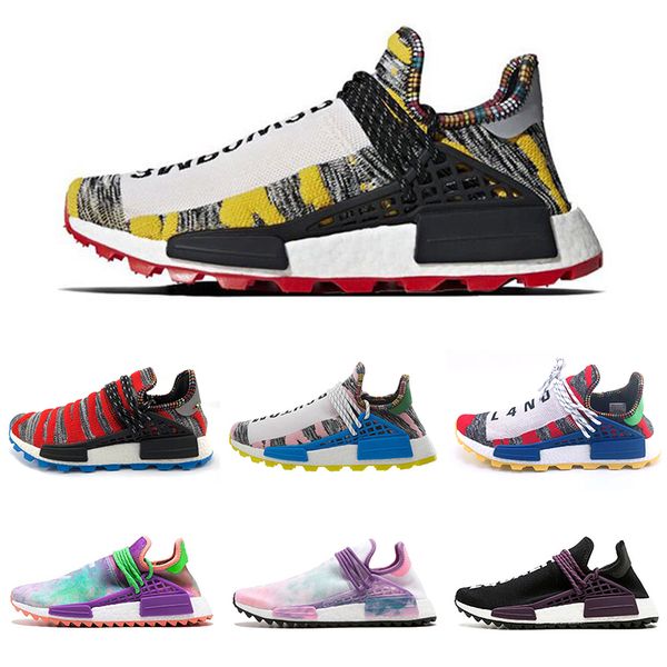 

2018 New Human Race trainers Men Women running shoes Equality Solar Pack - Mother Land Fashion Running Shoes Size5-11