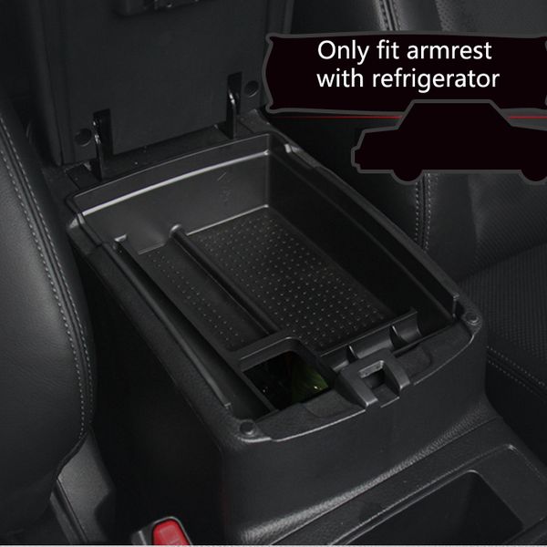 

black central storage pallet armrest container box case for nissan x-trail x trail x trail t32 rogue 2014 2015 2016 2017 car accessories