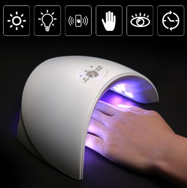 

36w uv led lamp nail dryer for nails arched shaped 9c nail lamp for uv gel polish tools machine nail art dryer
