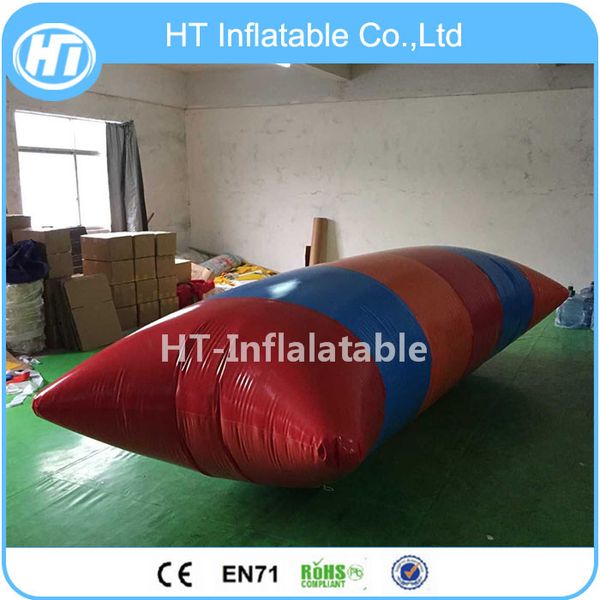 

5x2m water park equipment lake inflatable water bungee blob water blob inflatable jumping pillow australia