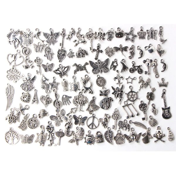 

Смешанные стили Тибетский посеребренные ювелирные изделия выводы подвески для ю