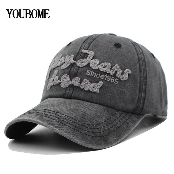 

youbome baseball cap men brand snapback caps women hats for men trucker cotton embroidery casquette bone letter male dad cap hat, Blue;gray
