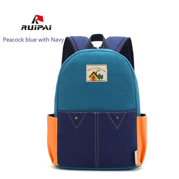 

ruipai backpack schoolbag for girls boys comfortable canvas kids baby's school bags kindergarten backpack primary students bag