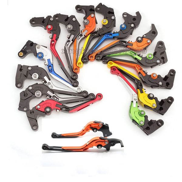

cnc multicolour folding extendable adjustable brake clutch levers for aprilia dorsoduro 750 2008-2016 shiver/gt 2007-2016
