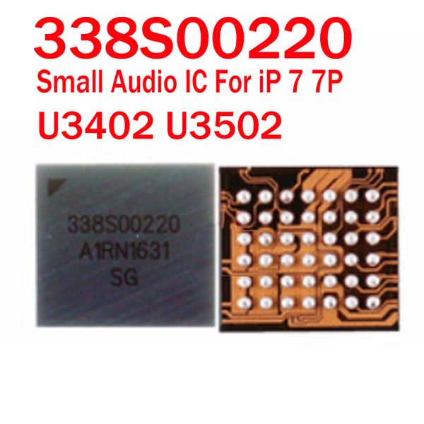 

5шт/лот оригинальный новый U3402 U3502 для iPhone 7 7П 7Plus небольшой аудио IC 338S00220 небольшой
