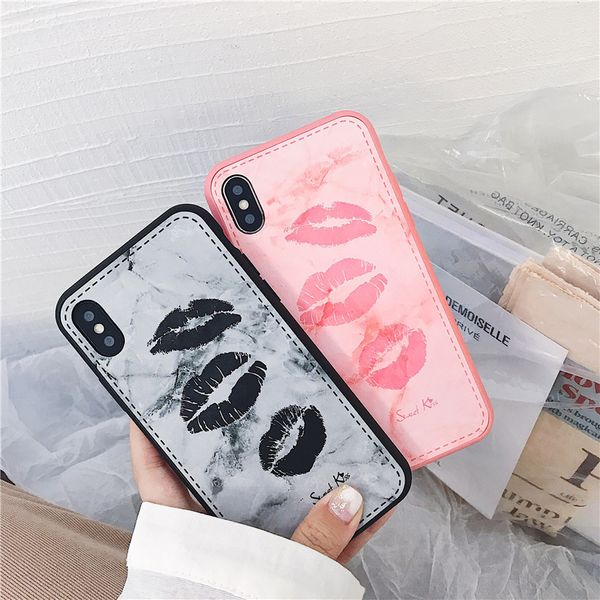

phone case for iphone x 8 7 6 6s plus cartoon lovely love heart pink letter couples back cover cases for iphone x coque