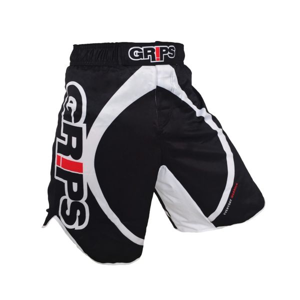 

mma boxing fitness training in black and white circular pattern loose personality breathable sports shorts muay thai boxing, Blue