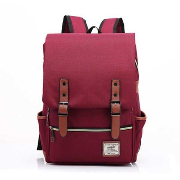 

vintage men women canvas backpacks large new fashion backpack for teenage girls school bags sale-wt