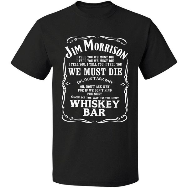 Jim Morrison Whiskey Bar T Shirt The Doors Legendary Rock Band S