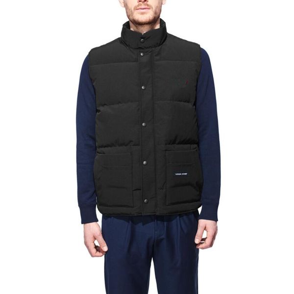 

2019 мужская Канада Рождественский подарок зима открытый теплый гусь вниз жилет ку