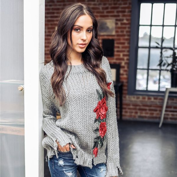 

print women sweaters o neck knitted pullover long sleeve female jumper, White;black