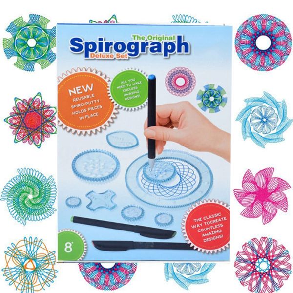 

Spirograph DIY рисунок дизайн Magic Pen геометрическая линейка инструмент искусство творче