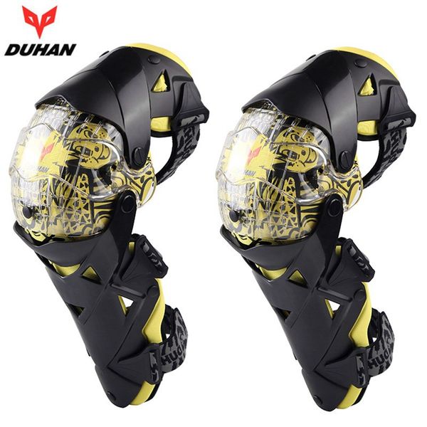 

free shipping 1pair duhan motocross kneecap motorcycle knee pads racing armor offroad gear downhill motorcycle protector guards