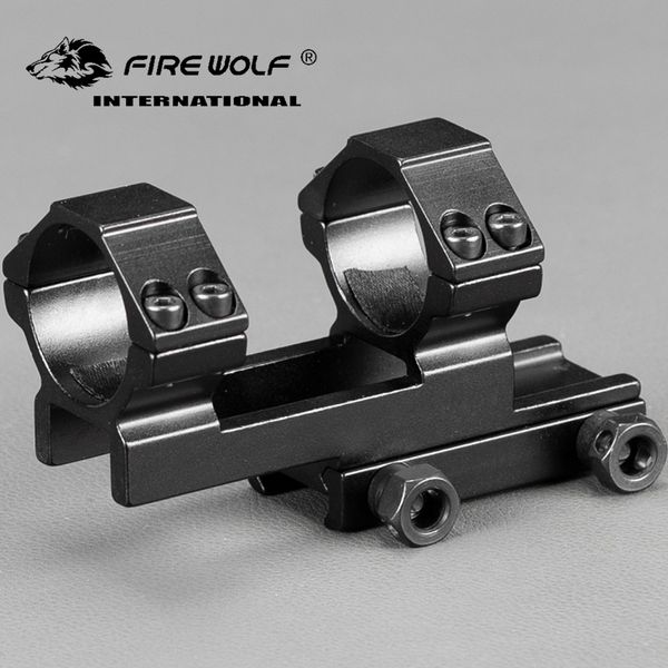 

FIRE WOLF 30mm Offset 20mm Picatinny Weaver Rings Mount Bi-direction Dia Hunting Tactical Rifle Scope Mounts Accessories